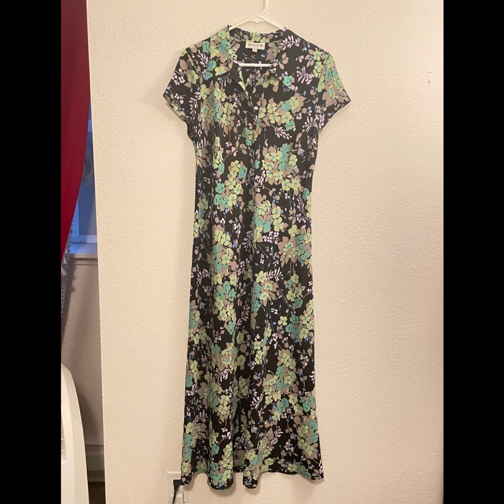NOE brand leaf dress